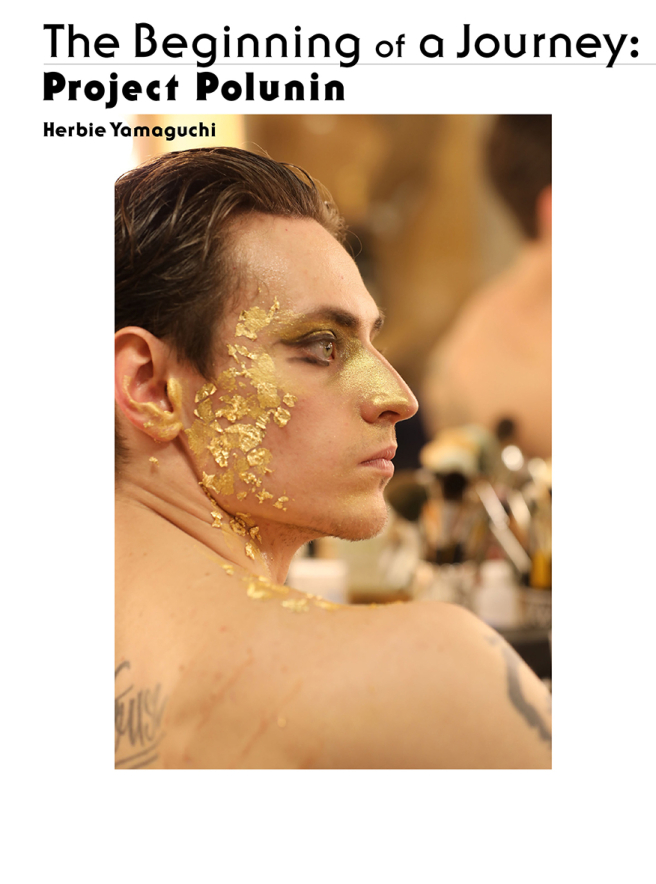 セルゲイ・ポルーニン写真集<br />
The Beginning of a Journey: Project Polunin